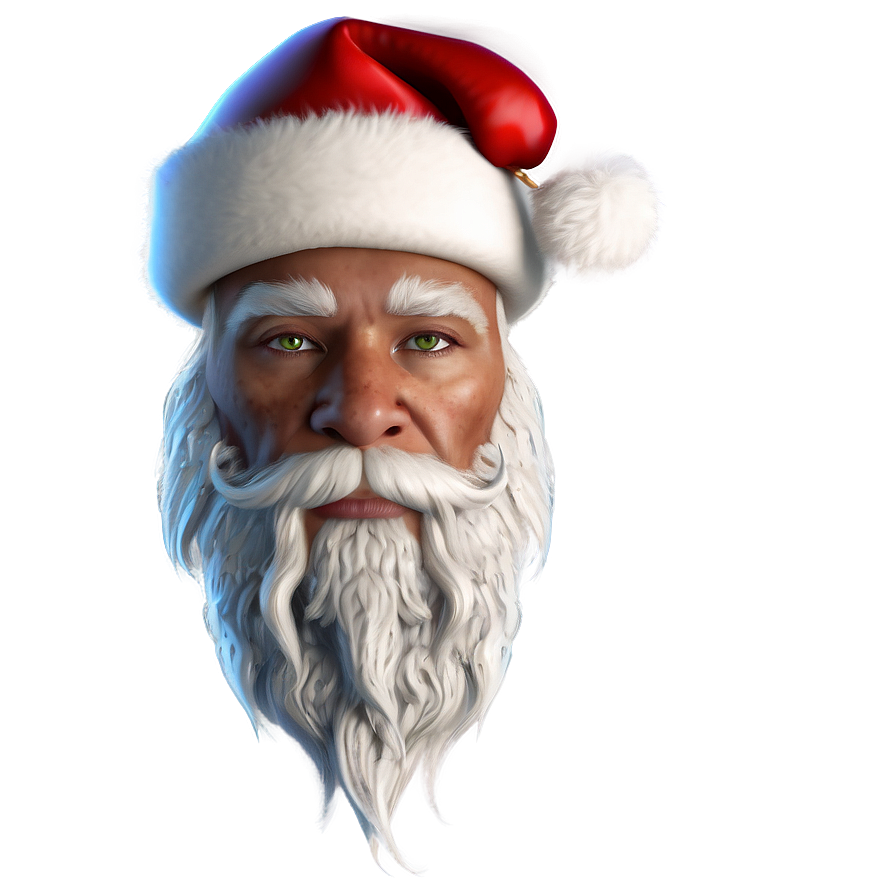 Modern Santa Hat Look PNG kmu PNG image with a transparent background, free high-resolution download