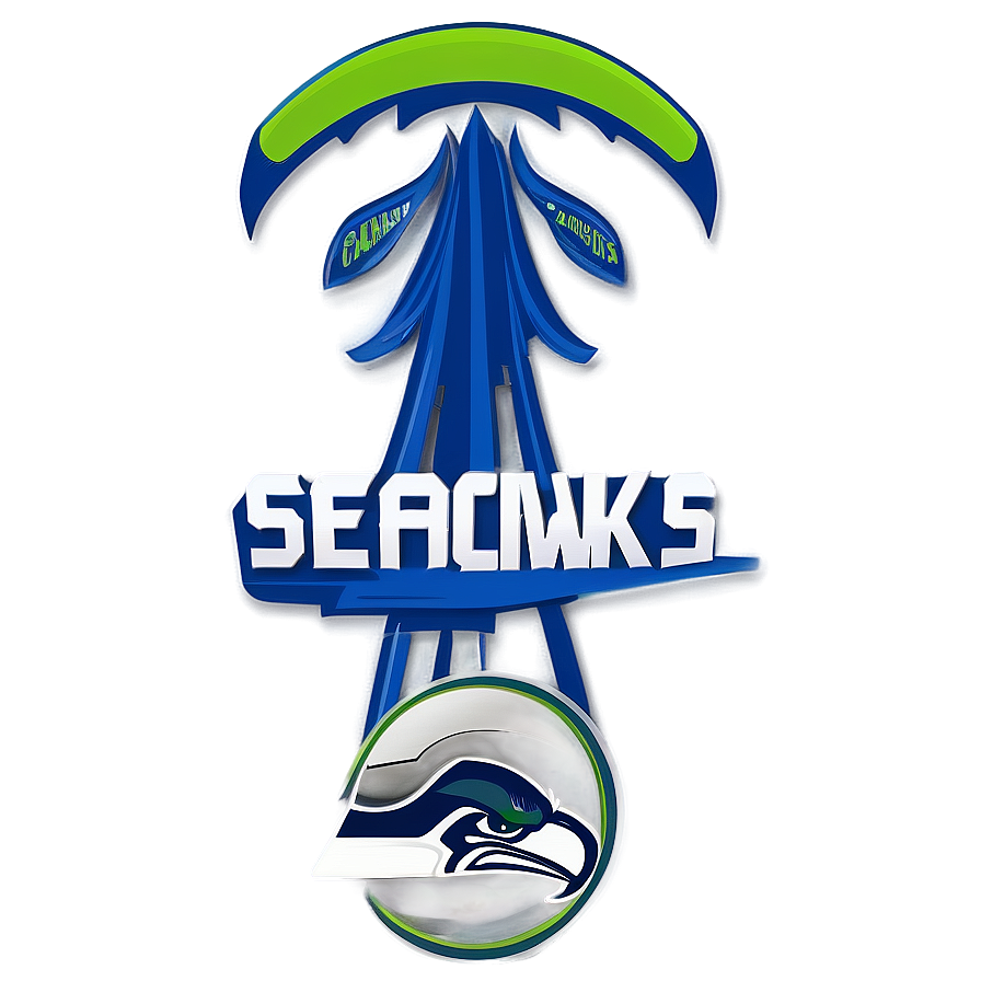 Modern Seahawks Logo Graphic Png 05242024