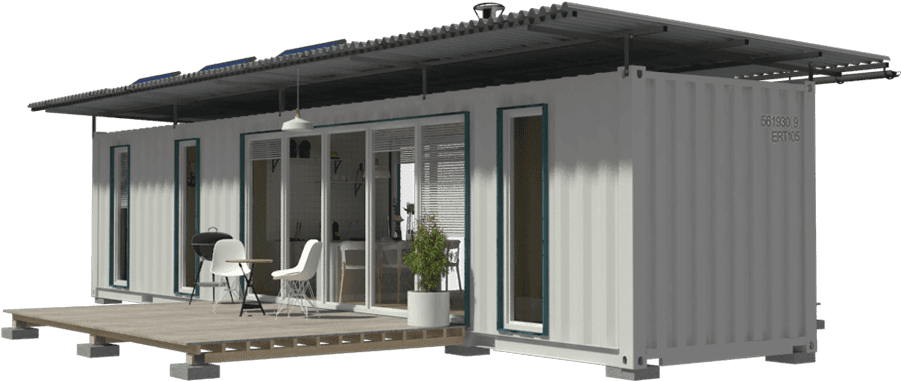 Transparent Storage Container Png - 40ft Container House Plan, Png Download PNG with transparent background