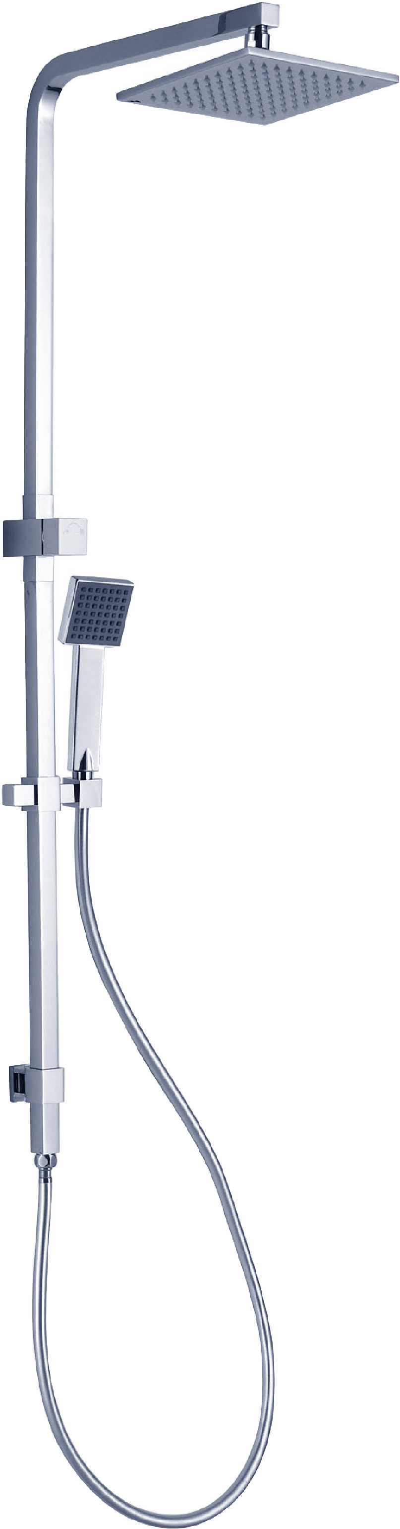 Modern Shower Systemwith Rainfall Headand Handheld