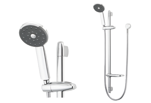 Modern Showerheadand Rail Set