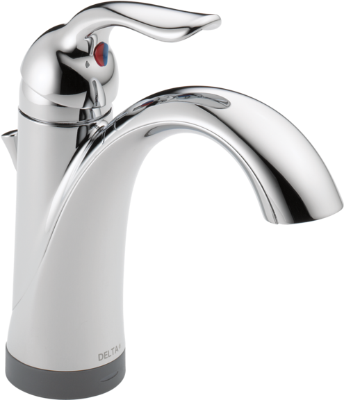 Single Handle Bathroom Faucet With Touch2o - Delta Single Handle Bathroom Faucet PNG with transparent background