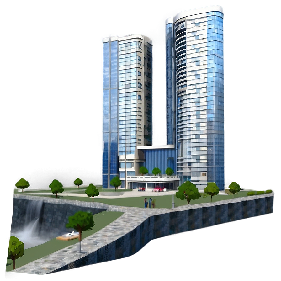 Modern Skyscraper Design Png Tlu78