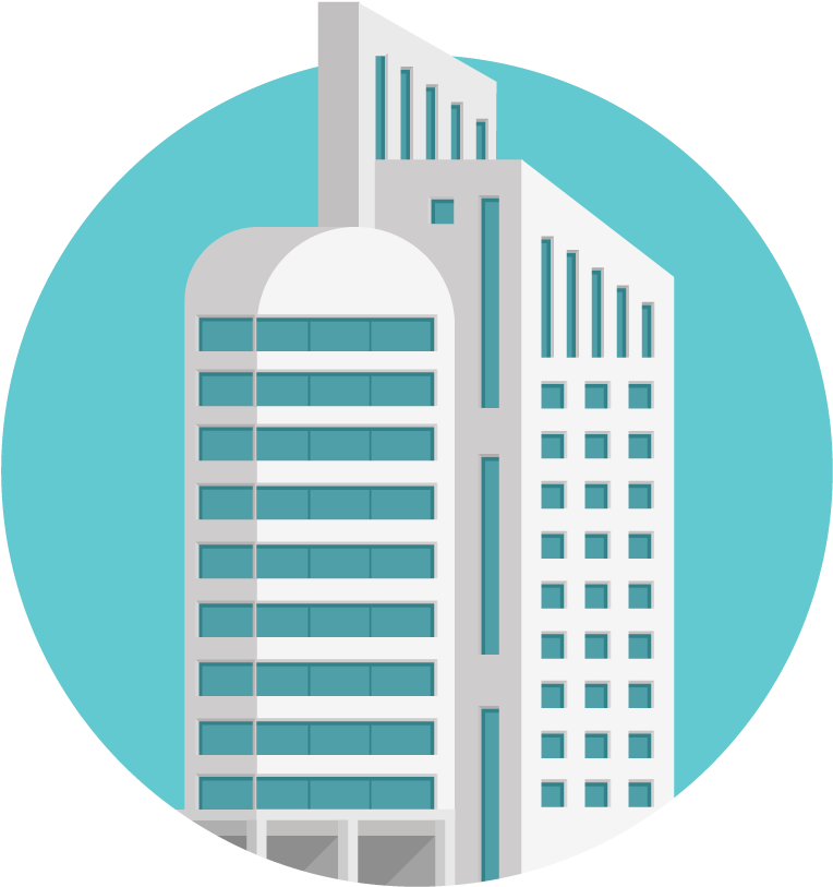 Modern Skyscraper Vector Illustration