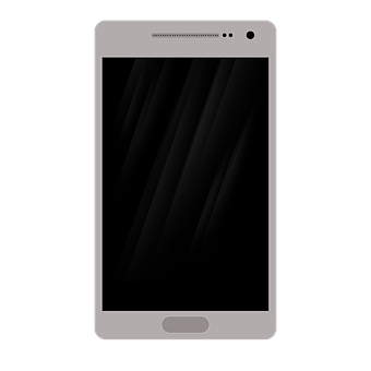 Modern Smartphone Black Screen