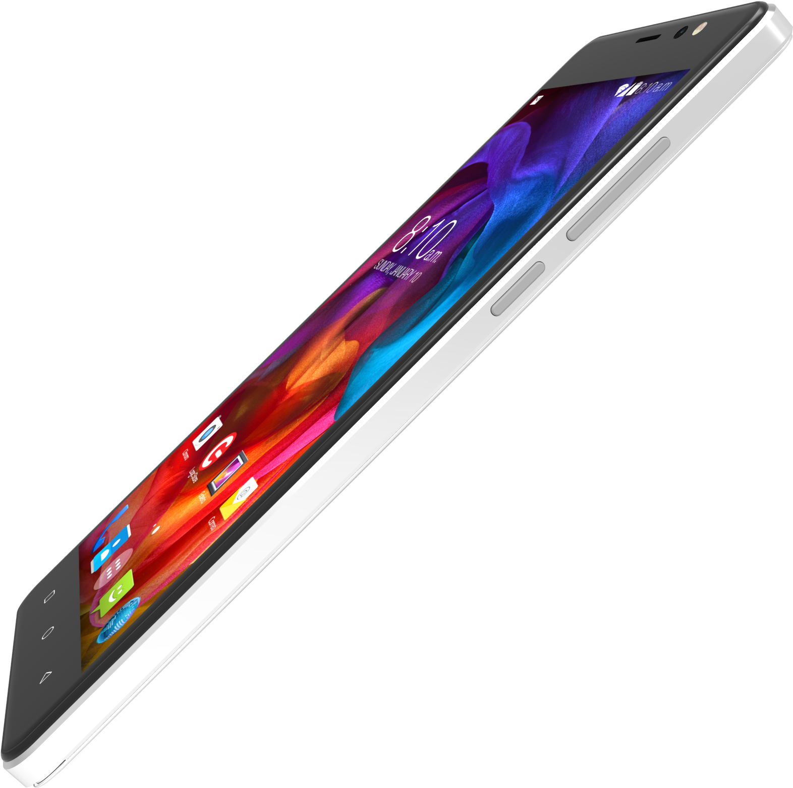 Modern Smartphone Side View