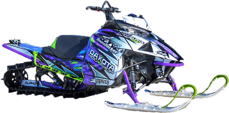 Modern Snowmobile Design