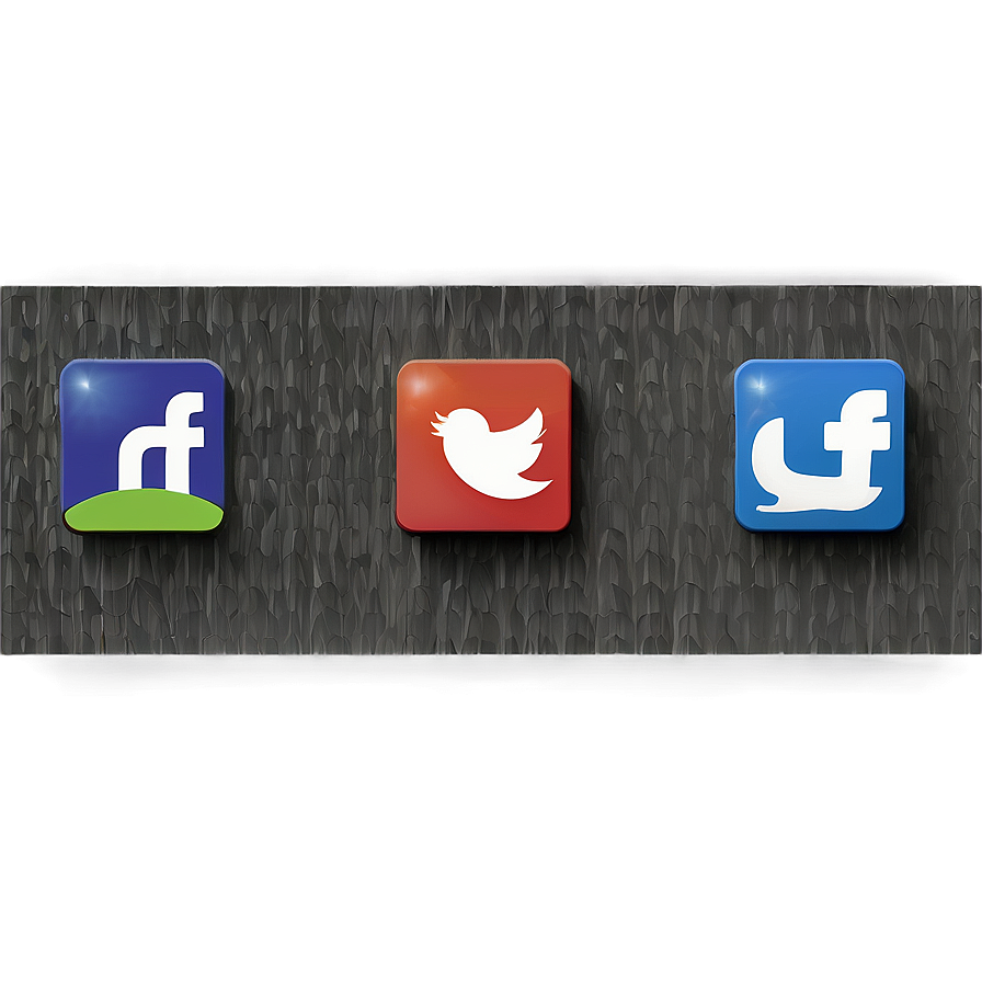 Modern Social Media Icons Png Mte13