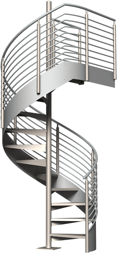 Modern Spiral Staircase Design