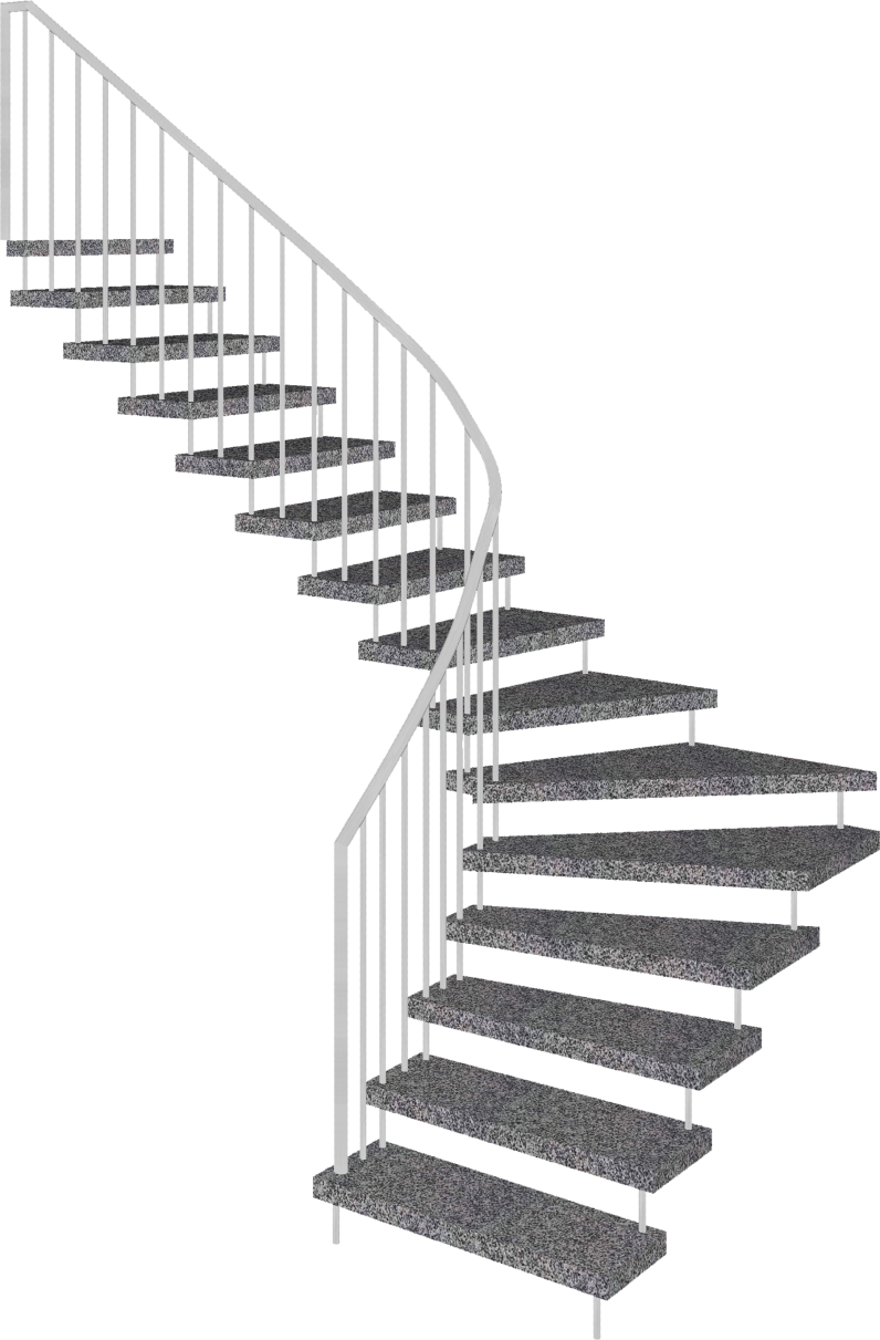Bolted Stone Staircase - Stairs Transparent, HD Png Download PNG image with a transparent background, free high-resolution download