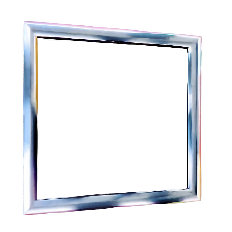 Modern Square Outline Png 49