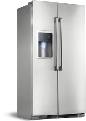 Counter Depth Side By Side Refrigerator With Iq Touch™ - Side By Side Fridge Png PNG with transparent background