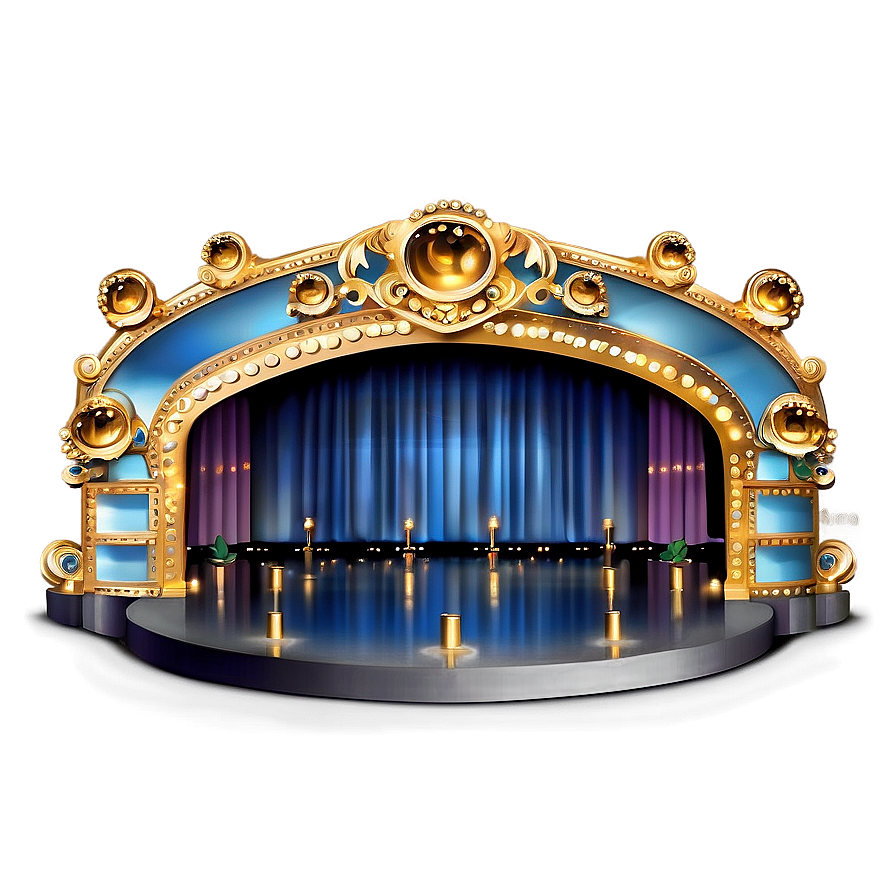 Modern Theatre Stage PNG 06242024 PNG with transparent background
