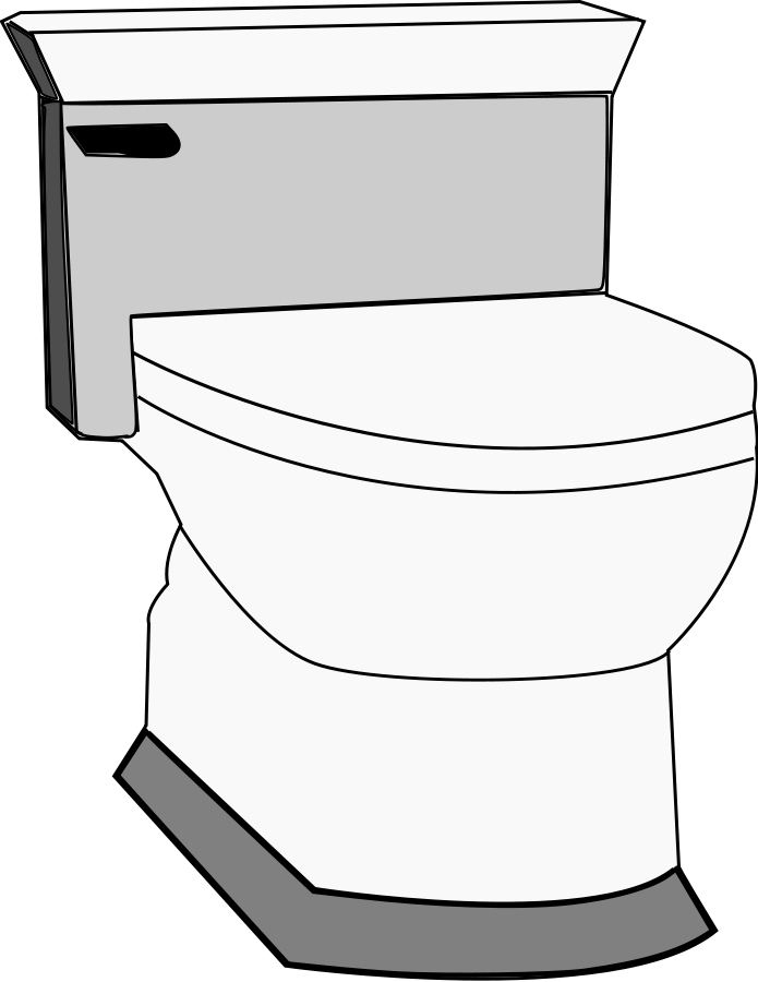 Modern Toilet Illustration