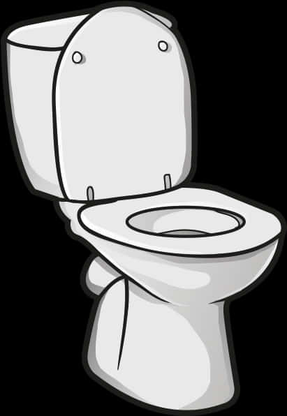 Toilet - Drawn Toilet Transparent Background, HD Png Download PNG with transparent background