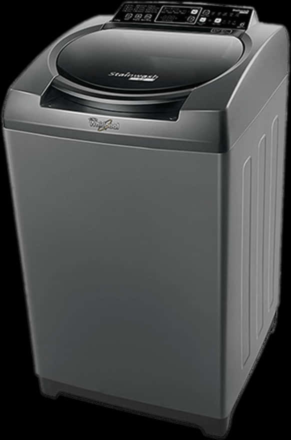 Whirlpool Grey Washing Machine - Whirlpool Washing Machine Stainwash Ultra 6.5 Kg Review, HD Png Download PNG image with a transparent background, free high-resolution download