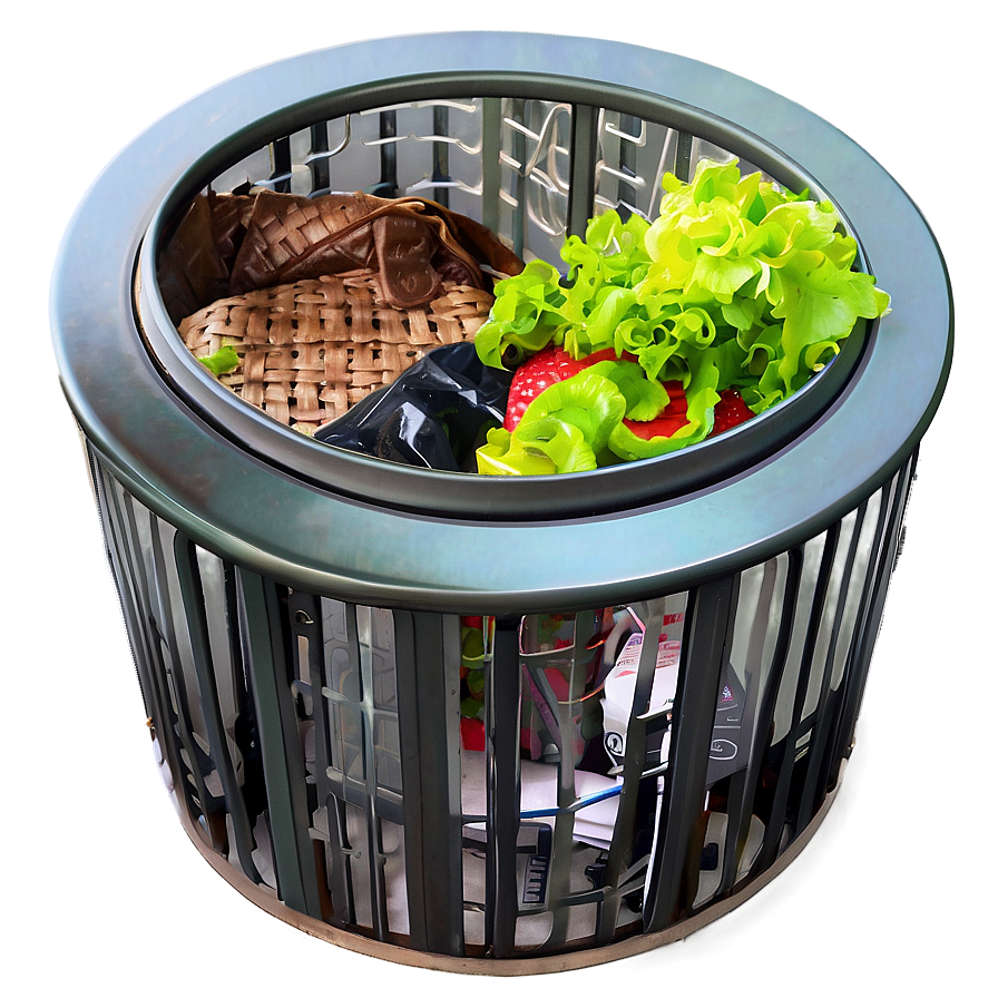 Modern Trash Bin Design PNG mki56 PNG with transparent background