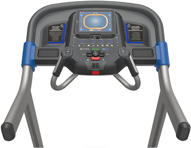 0 At Treadmill - Horizon Treadmill 7.0, HD Png Download PNG with transparent background