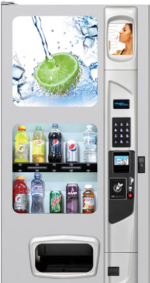 Modern Vending Machine Display