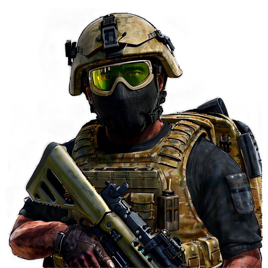 Modern Warfare Soldiers Png 06122024