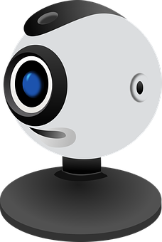 Modern Webcam Design PNG with transparent background