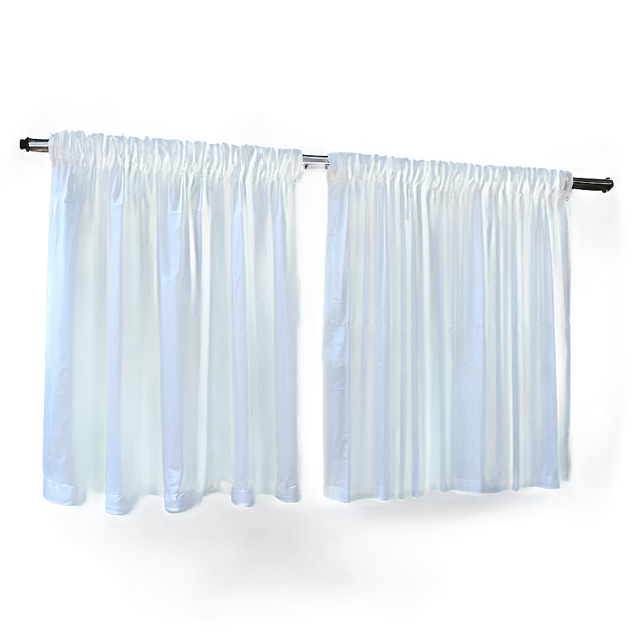 Modern White Curtains Png Aal