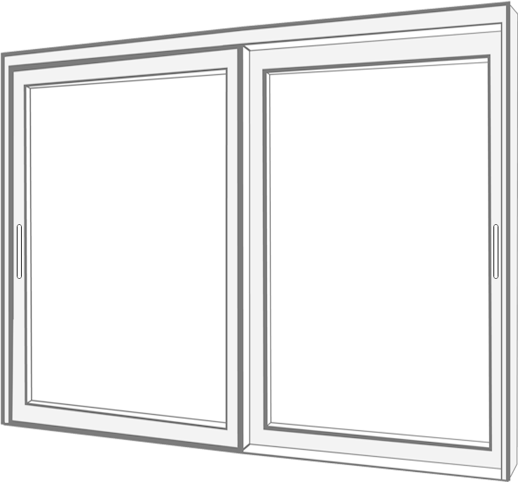 Modern White Double Door Design