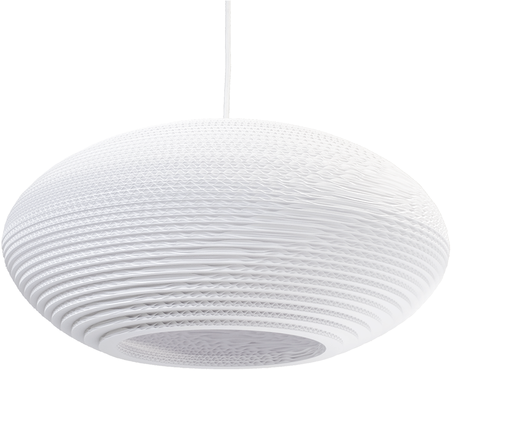 Modern White Pendant Light