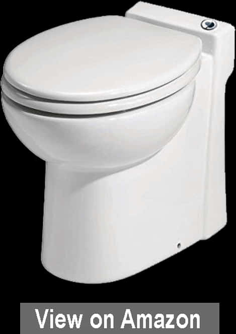 Saniflo 023 Sanicompact 48 One-piece Toilet - Toilet Seat, HD Png Download PNG with transparent background