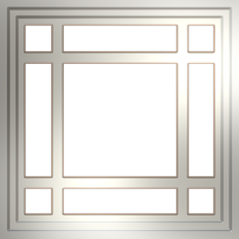 Modern Window Design PNG with transparent background