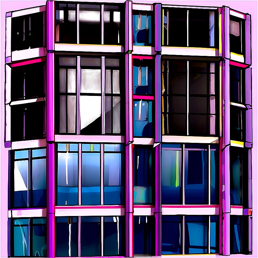 Modern Windows Architecture PNG 06112024 PNG with transparent background