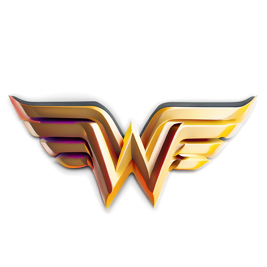 Modern Wonder Woman Logo PNG 05252024 PNG with transparent background