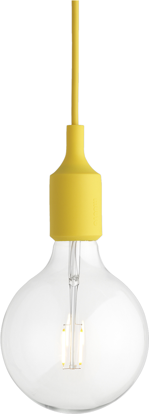 Modern Yellow Pendant Light