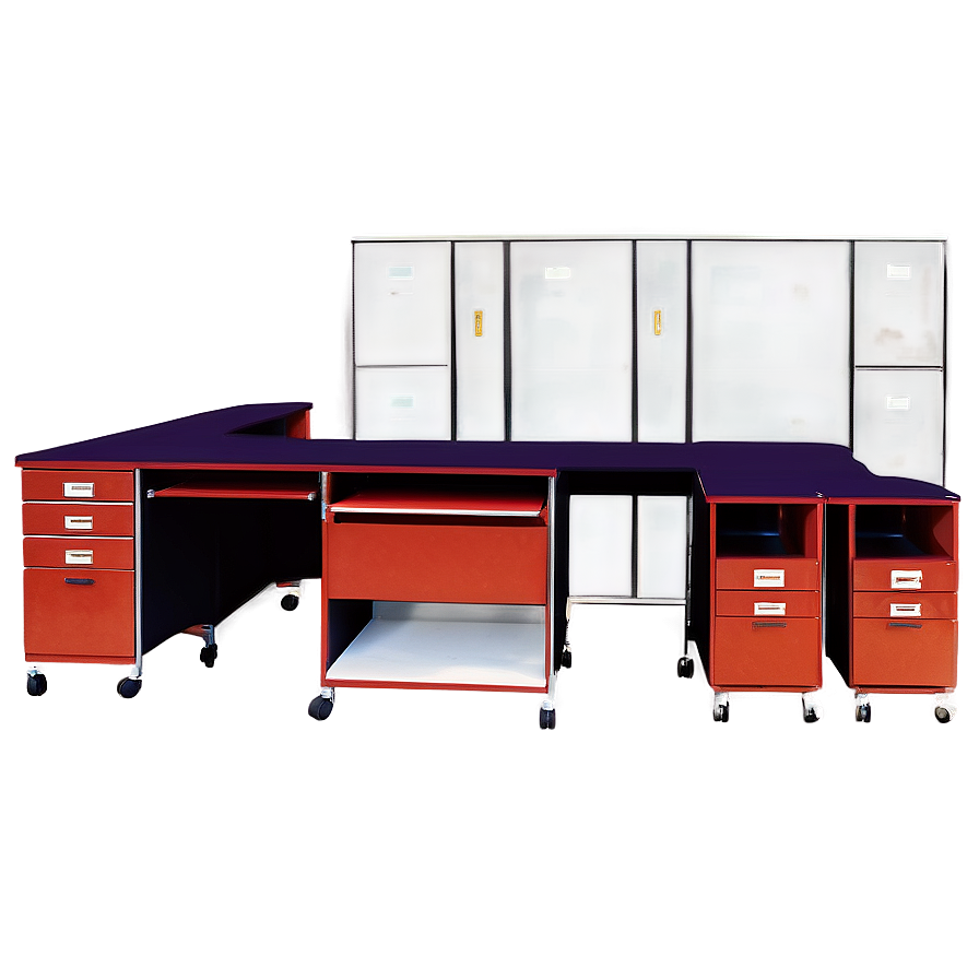 Modular Office Cabinet PNG 38 PNG image with a transparent background, free high-resolution download