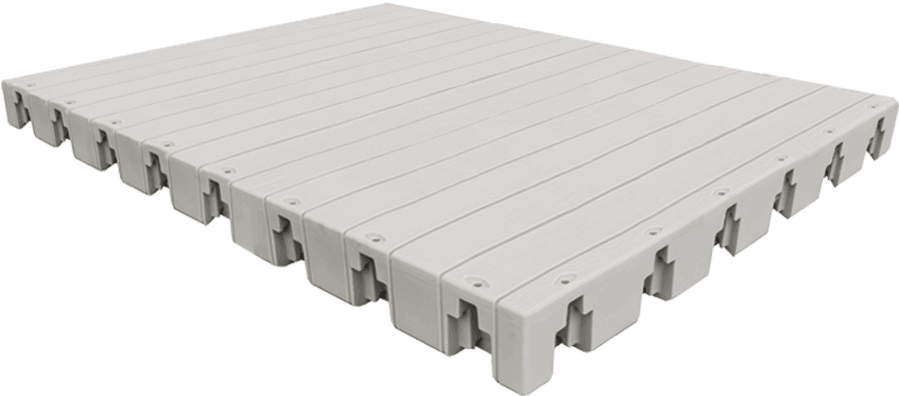 Modular Plastic Dock System PNG with transparent background