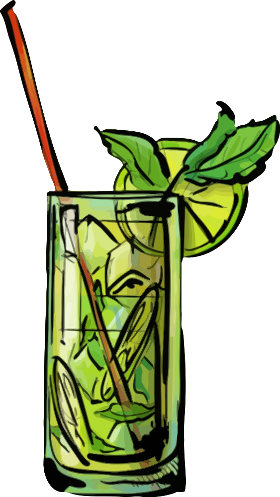 Mojito Cocktail - Clip Art Mojito Png, Transparent Png PNG with transparent background