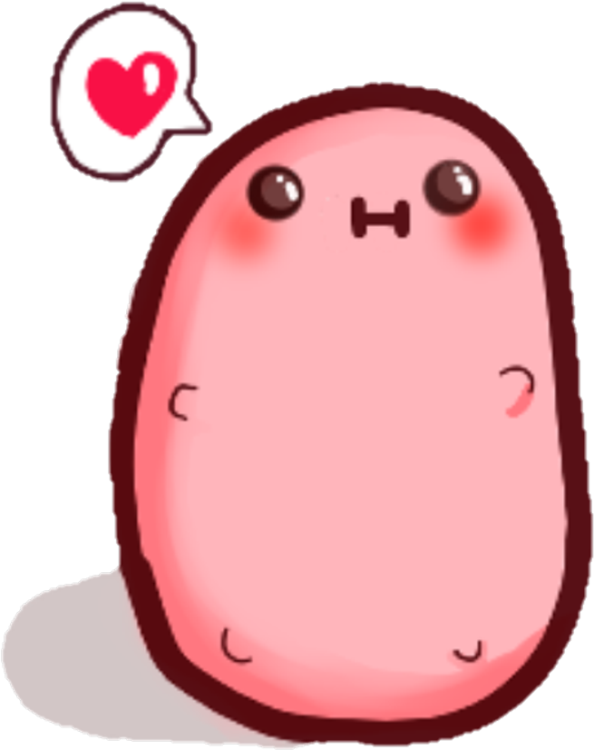 Molang Love Expression Sticker