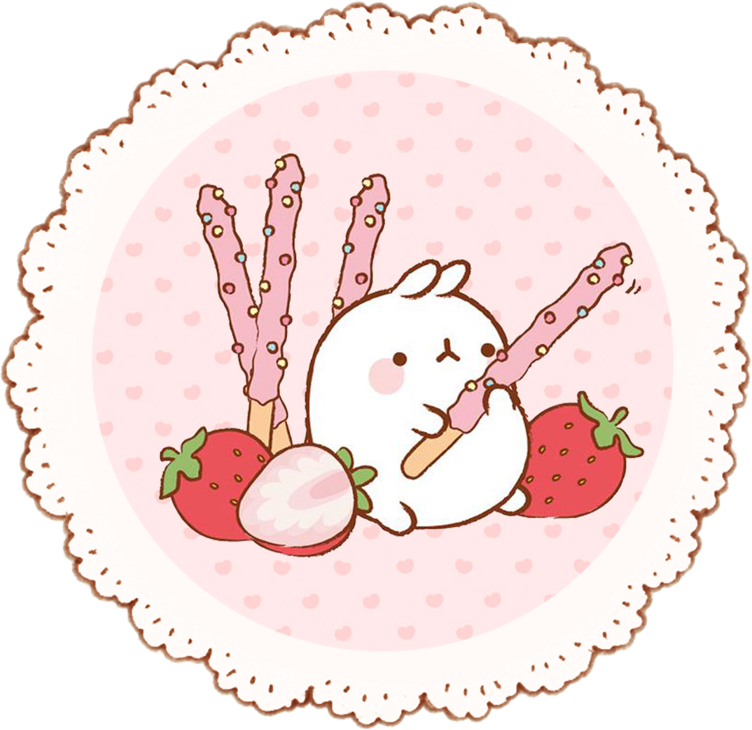 Molang Strawberry Pocky Treat