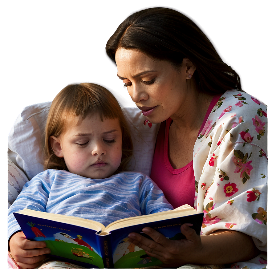 Mom Bedtime Story PNG jnt PNG with transparent background