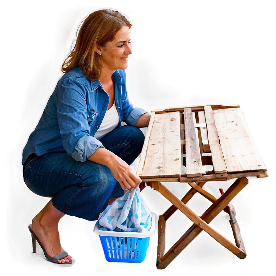 Mom Doing Laundry Png 38