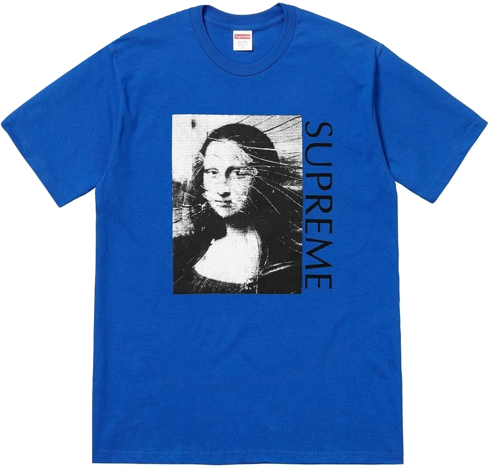 Mona Lisa Supreme T Shirt Design