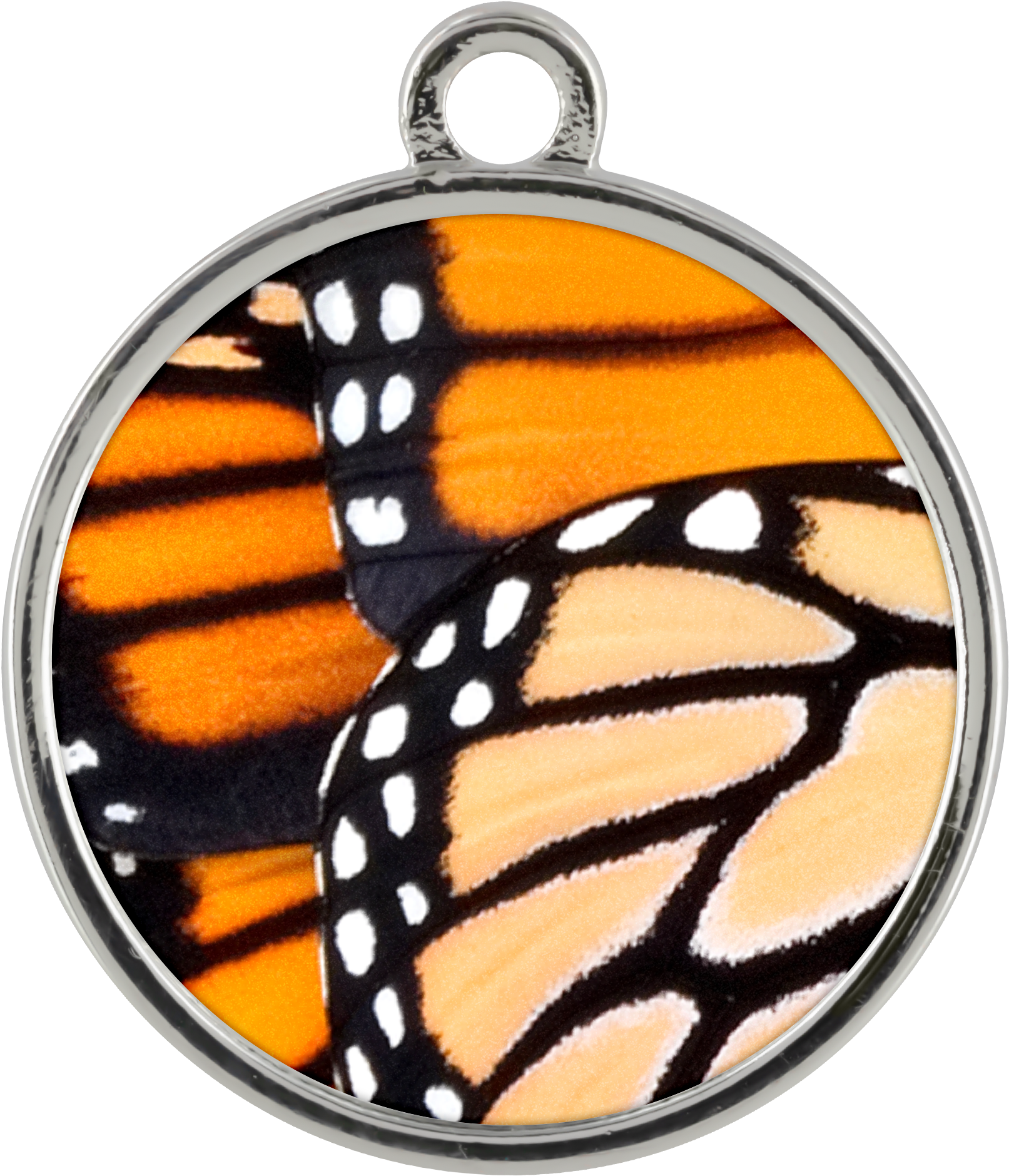 Monarch Butterfly Wing Pendant