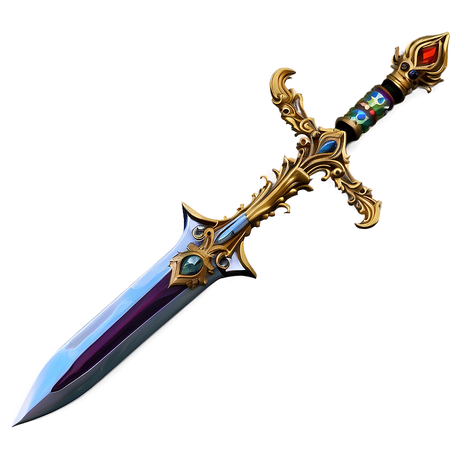 Monarch's Ceremonial Sword Png 95