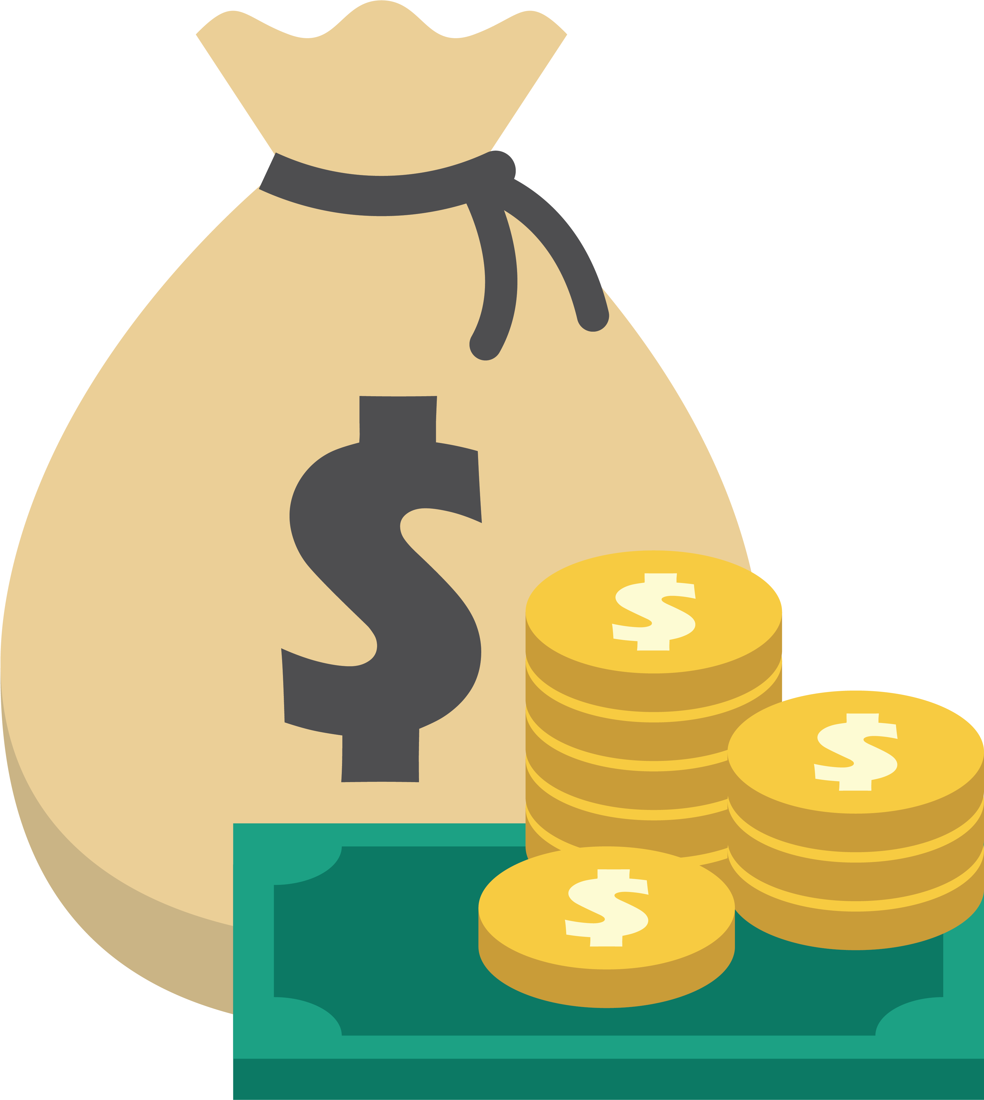 Casino Service Sales Leisure - Tax Money Clipart, HD Png Download PNG with transparent background