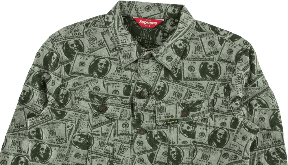 Money Print Shirt Supreme