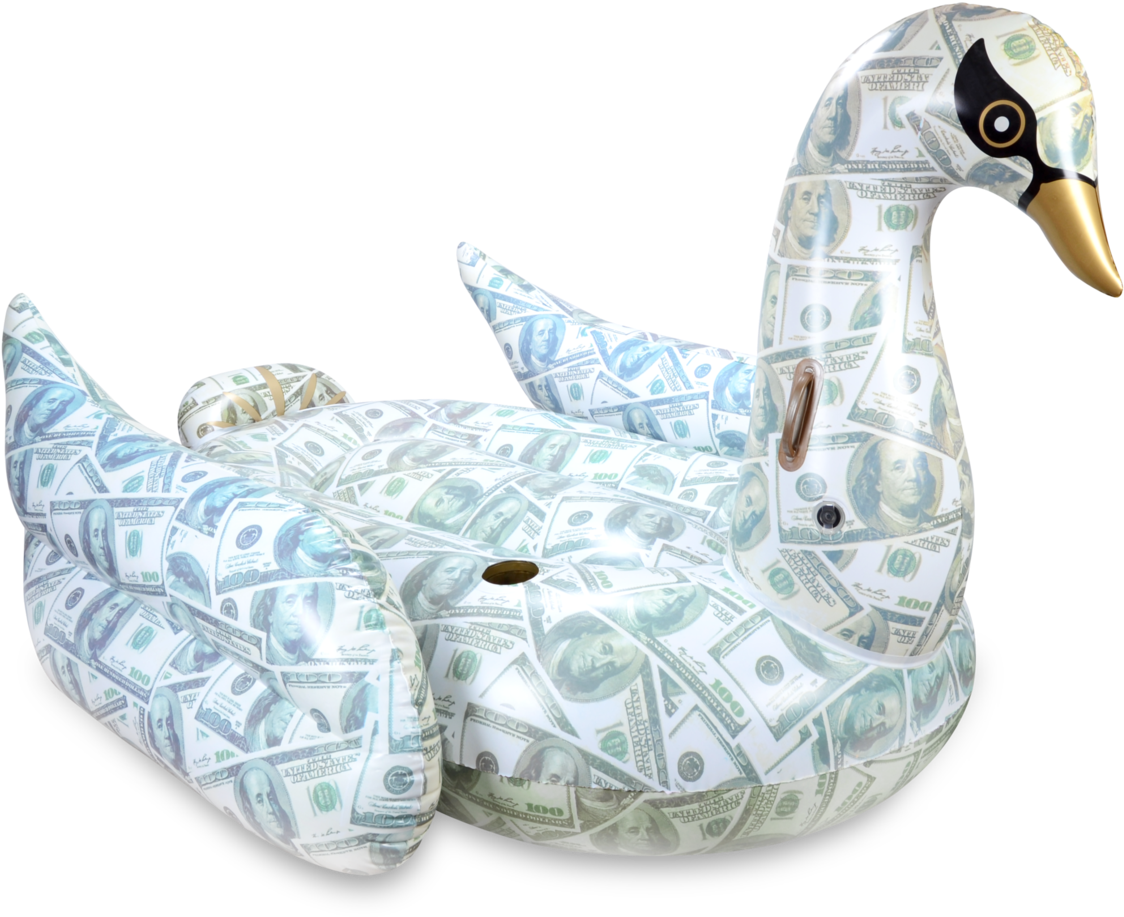 Dollar Bill Pool Float, HD Png Download PNG with transparent background