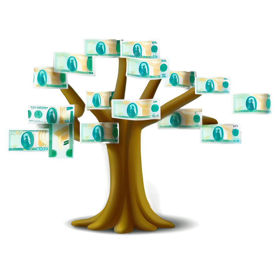 Money Tree Illustration Png Kkk64