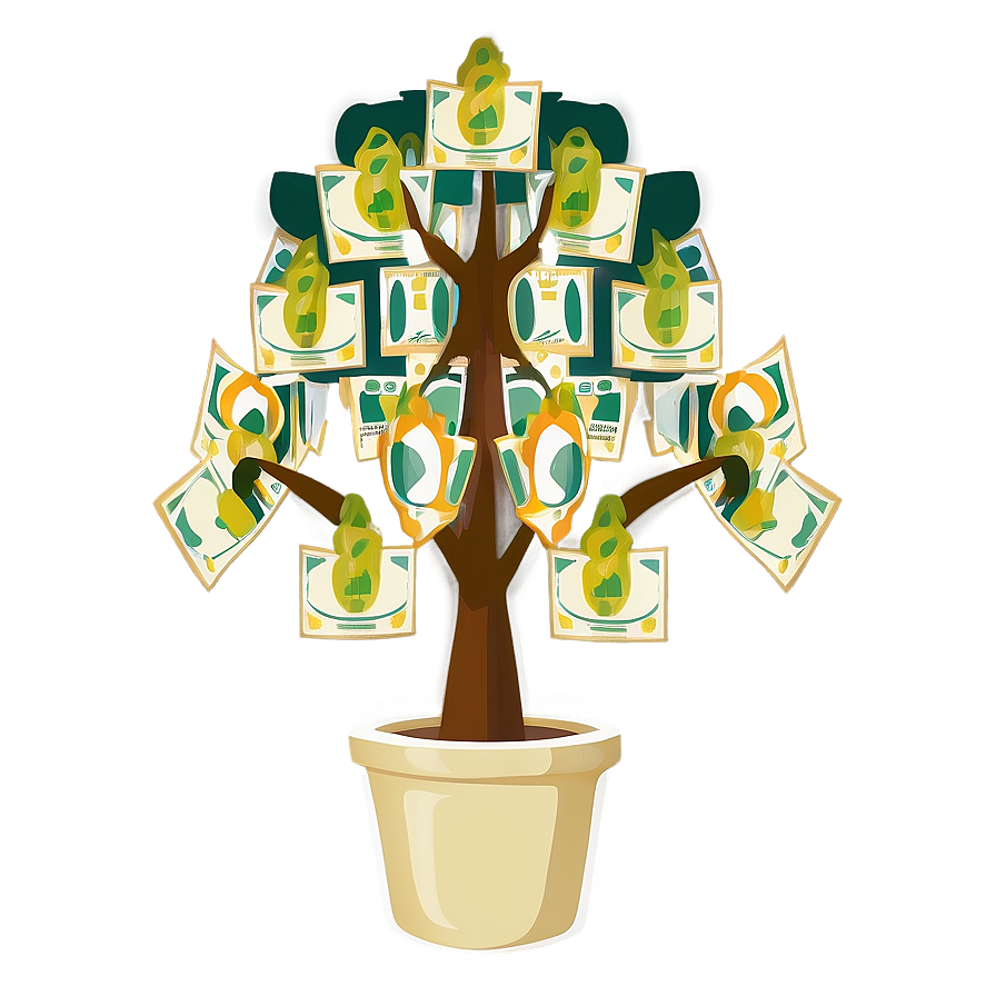 Money Tree Vector Png 85