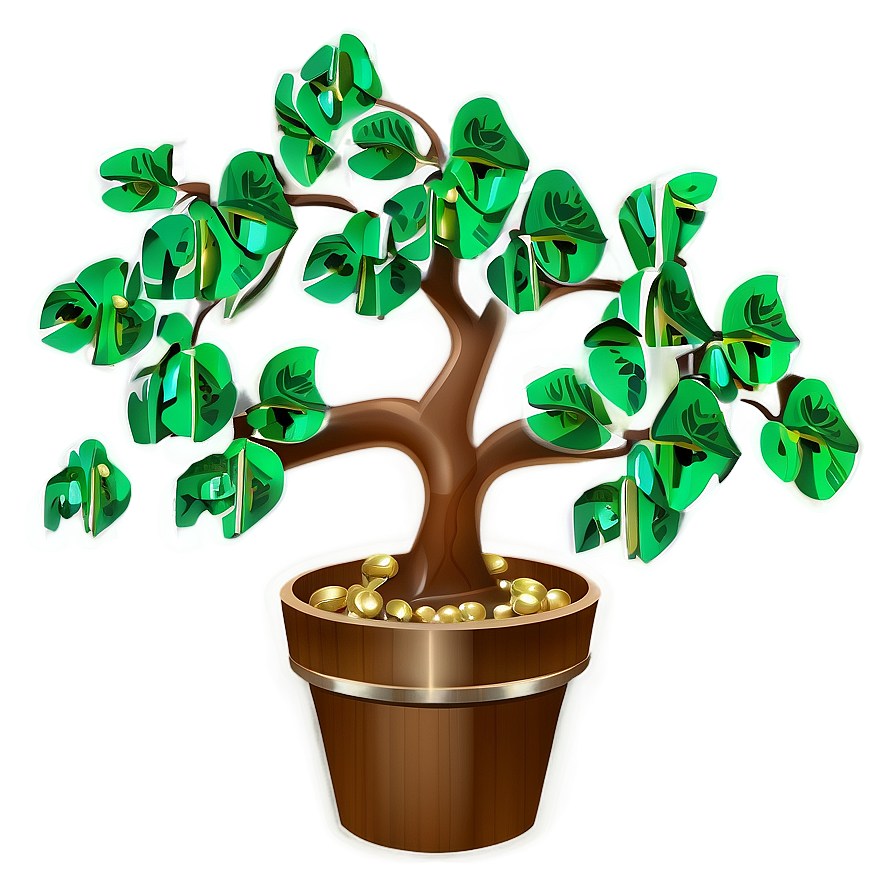 Money Tree Vector Png Yho40