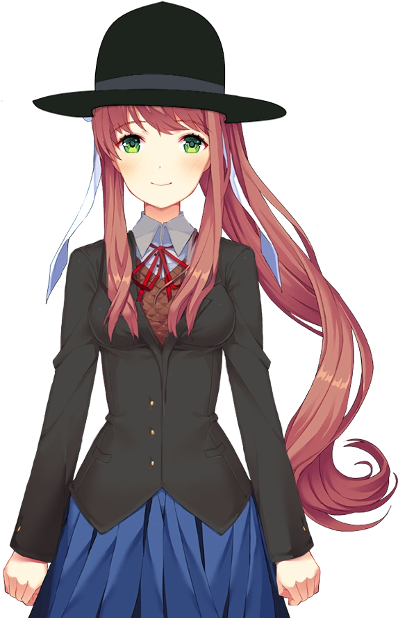 Monika D D L C Character Art